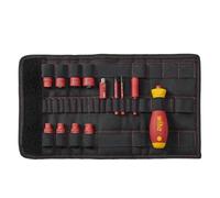 Wiha Set di cacciaviti e bussole da 1/4" slimVario electric misto 13pz. in borsa pieghevole Quantità:1