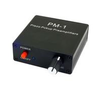 Piezo Pickup Preamplificatore Uditivo PM-1 Amplificatore per Cuffie Preamplificatore per 6.35mm T Chitarra Elettrica HiFi Amplificatore per Cuffie