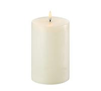 Piffany Copenhagen Uyuni Lighting - Candela a LED a forma di fungo, 10,1 x 15 cm, in vera cera, con timer per 6 ore, nessun pericolo di incendio, nessuna fuliggine e nessun odore