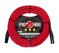 Pig Hog Cavo per microfono serie Hex, Candy Apple Red, 9,2 m