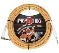 Pig Hog "Orange Crème 2" Cavo Strumento, 6,1 m ad angolo retto