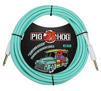 Pig Hog PCH20SG - Cavo per chitarra da 6,35 mm a 6,35 mm, colore: verde acqua