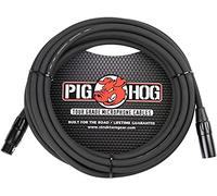 Pig Hog PHM20 Cavo per microfono XLR ad alte prestazioni, 8 mm, 6,1 m, nero