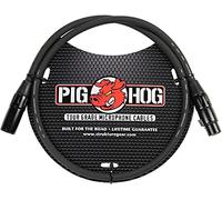 Pig Hog PHM3 High performance 8 mm cavo microfono XLR, 3 piedi 3 ft Black