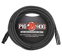 Pig Hog PHM3 High performance 8 mm cavo microfono XLR, 3 piedi 30 ft Black