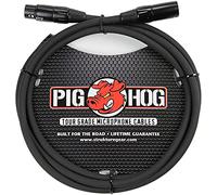 Pig Hog PHM3 High performance 8 mm cavo microfono XLR, 3 piedi 6 ft Black