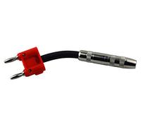 Pig Hog PX-14BAN - Cavo adattatore da 6" (femmina) a doppia banana, 6"