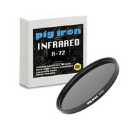 Pig Iron Filtro Pro Infrarossi R72 Premium Schott Glass 720nm Elemento ottico IR IR720. Per DSLR e fotocamere Mirrorless (49mm)
