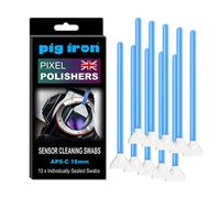 Pig Iron PIPP16 - Lucidatrici per pixel, Pro Sensore, per fotocamere APS-C Mirrorless e DSLR, confezione da dieci tamponi da 16 mm.