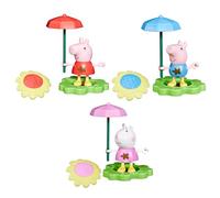 Peppa Pig divertimento in pozzanghera e fango, figurina