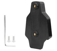 Pig Nose Mount Water Bottle Cage Adattatore per Brompton e per biciclette pieghevoli Dahon peso 32 g e installazione stabile multi slot (nero)