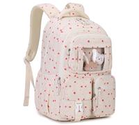 PIG PIG GIRL Zaino per bambini per ragazze - Borse per la scuola per studenti delle scuole medie - Borsa per libri per la scuola elementare, Taglia unica, Moderna