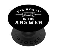 Pig Roast Apparel - Divertente e fantastico design per gli amanti degli arrosti PopSockets PopGrip Adesivo