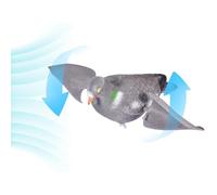 Pigeon Decoy - Wind Powered Flying Bird con Design Realistico | Giardino Decorativo Pigeon Schert | Accessorio per la Caccia per di insilato di Mais valotte di Grano