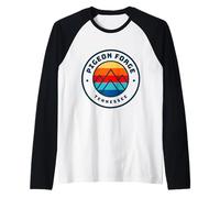 Pigeon Forge Sci Snowboard Sci Sci Gita in Famiglia Maglia con Maniche Raglan