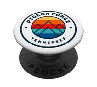 Pigeon Forge Sci Snowboard Sci Sci Gita in Famiglia PopSockets PopGrip Adesivo