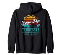 Pigeon Forge, Tennessee, Great Smoky Mountains, Orso retrò Felpa con Cappuccio
