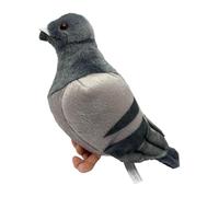 Pigeon Stuffed Animal - 7.9 Inch Plush Toy Doll, Cute Realistic Figure, Soft Comfortable Material, Durablee Quality Stitching, Charming Decorative Accent, Collectible Gift Item | Living Room Bedroom