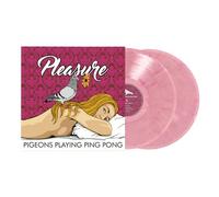 Pigeons Playing Ping Pong - Pigeons Playing Ping Pong Pleasure Double Pink Marble