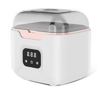 PIGETALE Macchina per la pulizia a ultrasuoni 48 kHz, 240 ml per la pulizia dentale per protesi, paradenti allineatore per guardia notturna parentesi graffe testine per spazzolini da denti, 24 W UV