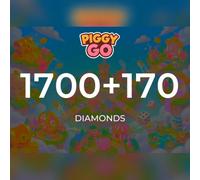 Piggy GO - 1700 + 170 Diamonds Direct Top-Up - GLOBAL