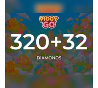Piggy GO - 320 + 32 Diamonds Direct Top-Up - GLOBAL