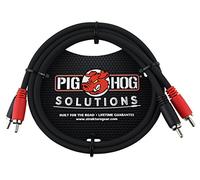 PigHog Cavo doppio da 0,9 m, RCA, nero, (PDRCA03)