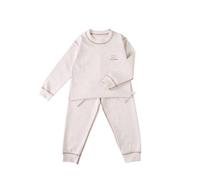 Pigiama a Due Pezzi Set per Bambini Abbigliamento da Casa Traspirante Stampa di Cartoni Animati Carino Rimani al Caldo in Autunno e Inverno Facile Accesso Adatto Il Gioco nel Tempo Libero