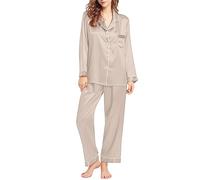 Pigiama a maniche lunghe per bambini 4 come set di due indumenti da notte in piuma Set di pantofole estive per ragazze, B, M