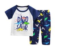 Pigiama a Maniche Lunghe per Ragazzi Manica Lunga Cotone Inverno Natale Autunnale Invernale Ragazzo Pigiami Set Pyjama Sets Vestiti Bambino Due Pezzi Morbido Dormire e Stare in Casa