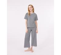 Petit Bateau Pigiama Tarence Donna Blu manica corta XL