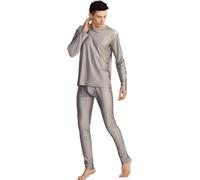 Pigiama Anti-Radiazioni Adatto 100% Fibra d'Argento Set di Biancheria Intima Termica Saldatura Emf Schermatura Long Johns, Full Set, 4XL