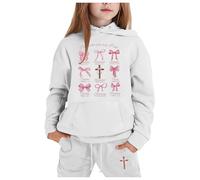 Pigiama Autunno per Ragazzi e Ragazze Abbigliamento Bambine e Bambini Pigiama a Maniche Lunghe Set Caldo Cotone Tute Invernale Felpa Senza Cappuccio Vestiti Invernali Bimba Regalo