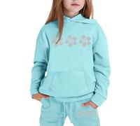 Pigiama Autunno per Ragazzi e Ragazze Ginnastica Manica Lunga Jogging Set Caldo Cotone Tute Felpa e Pantaloni lunghe Tuta Invernale Set Manica Svasata Vestiti Invernali Bimba Regalo