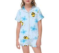 Pigiama Autunno per Ragazzi e Ragazze Sportiva Felpa e Pantaloni Completa Vestiti Invernali Bimba Regalo di Pigiami per Bambini Carini Ginnastica Manica Lunga Jogging Set