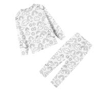 Pigiama Bambina 10 Anni - da Colorare per Dipinto A Mano Fai da Te per E Bambine con Cui Giocare E da Indossare (White 9-10 Years)