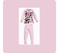 Pigiama Bambina Cotone Estivo Manica Lunga con Personaggio Minnie
