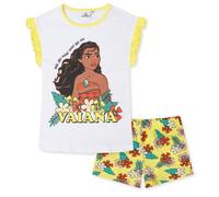 Pigiama Bambina Disney Vaiana Principessa Oceania in Cotone Leggero corto 7085