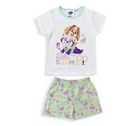 Pigiama Bambina Paw Patrol t-Shirt Pantaloncino in Cotone Estivo 6035