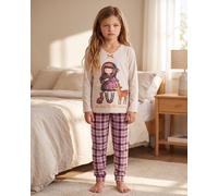 Pigiama Bambina Santoro Gorjuss 63409 Be Kind to All Creatures Caldo Cotone