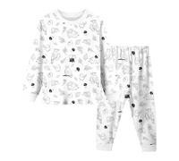 Pigiama Bambino 8 Anni - Set di Pigiami da Colorare Dipinti A Mano Fai da Te per Bambin con Cui Giocare E da Indossare Caratteristiche: (White 5-6 Years)