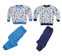 Pigiama bambino bimbo serafino lungo primaverile 100% Cotone fantasia Mister Giò