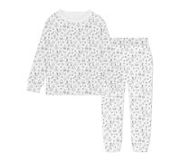 Pigiama Bambino Colorare Casa Due Pezzi Ragazzo Ragazza Gioco Confortevole Cotone Morbido Notte Festa Inverno San Nicola Spettacolo Famiglia Regalo Anni Decorazione Celebrazione Casual