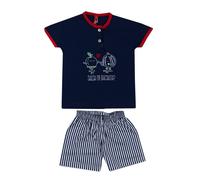 Pigiama bambino corto fresco cotone Bip Kids 2407BL