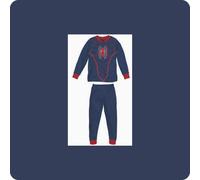 Pigiama Bambino Cotone Estivo Manica Lunga con Personaggio Spiderman