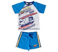 Pigiama bambino Disney Cars t-shirt e pantaloncino in cotone stampato 5372