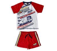 Pigiama bambino Disney Cars t-shirt e pantaloncino in cotone stampato 5372