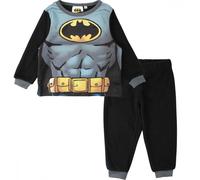 Pigiama bambino in pile Batman costume polyester pajamas ufficiale DC Comics