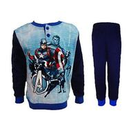 pigiama bambino lungo caldo cotone interlock AVENGERS marvel art. 9152120