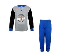 Pigiama Bambino Lungo in Cotone FC Inter Prodotto Ufficiale IN16065 (5 Anni, Grigio)